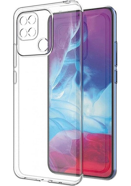 Xiaomi Redmi 10C Uyumlu Kılıf Zebana Şeffaf Soft Silikon Kılıf Şeffaf
