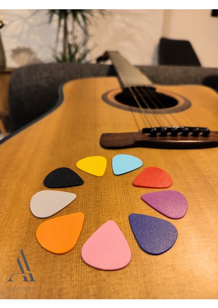 9'lu Set Mat Pena (Elektro, Akustik,klasik Gitar Penası) Ukulele Penası (0,46 0,71 0,96)