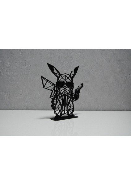 Ajan Pikaçu Figürü Masa Süsü- Pokemon Figür