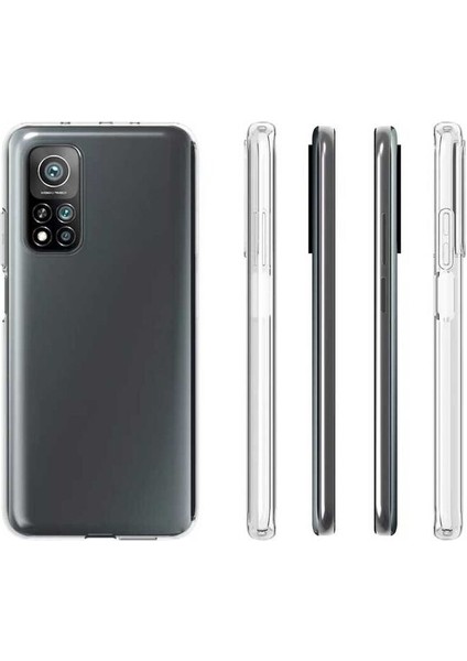 Xiaomi Mi 10T Pro Uyumlu Kılıf Zebana Şeffaf Soft Silikon Kılıf Şeffaf modelleri