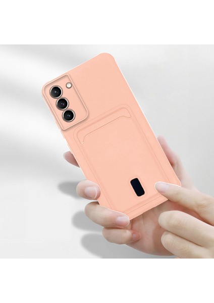 Samsung Galaxy S24 Uyumlu Kılıf Zebana Kartlıklı Sweet Yumuşak Silikon Kılıf Rose Gold fiyatları