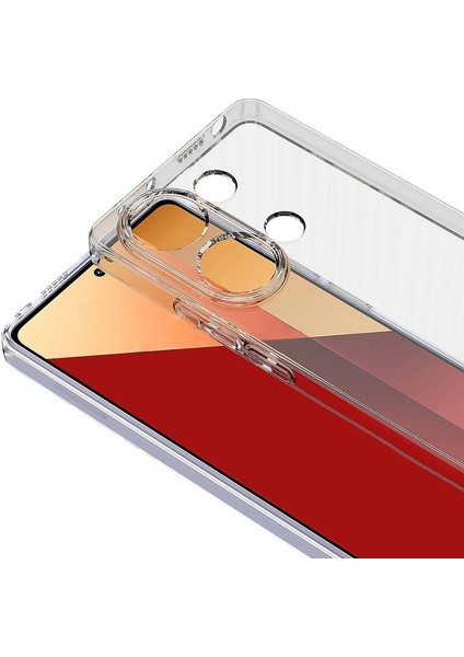 Xiaomi Redmi Note 13 Pro 4g Uyumlu Kılıf Zebana Şeffaf Soft Silikon Kılıf Şeffaf fiyatları