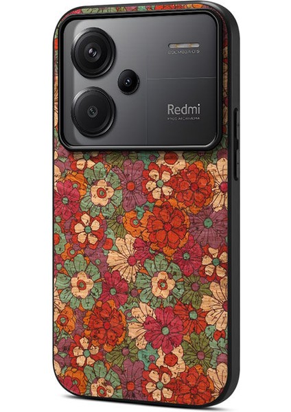 Xiaomi Redmi Note 13 Pro Plus 5g Uyumlu Kılıf Zebana Vintage Kumaş Kılıf Desen 2 fiyatları