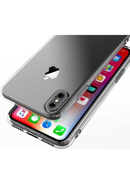 Apple iPhone Xs Max Uyumlu Kılıf Zebana Şeffaf Soft Silikon Kılıf Şeffaf modelleri