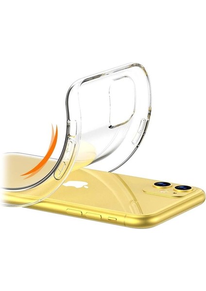 Apple iPhone 12 Uyumlu Kılıf Zebana Şeffaf Soft Silikon Kılıf Şeffaf fiyatları