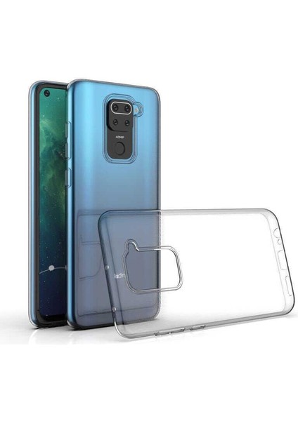 Xiaomi Redmi Note 9 Uyumlu Kılıf Zebana Şeffaf Soft Silikon Kılıf Şeffaf modelleri