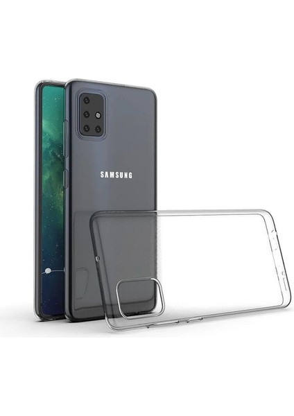 Samsung Galaxy Note 10 Lite Uyumlu Kılıf Zebana Şeffaf Soft Silikon Kılıf Şeffaf