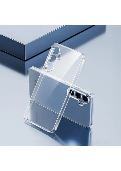 Samsung Galaxy A05S Uyumlu Kılıf Zebana Şeffaf Soft Silikon Kılıf Şeffaf