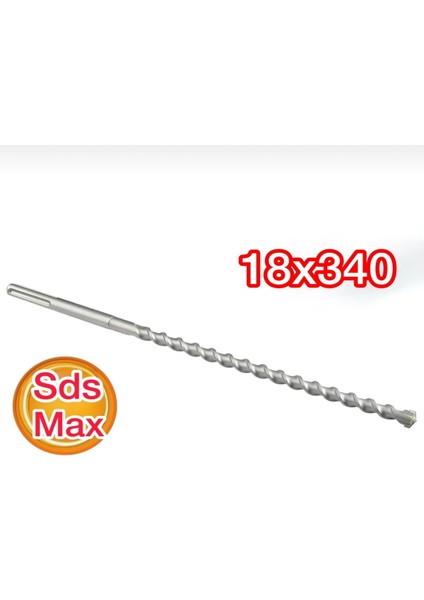 4 Elmaslı Sds Max Hilti Ucu 18X340 mm