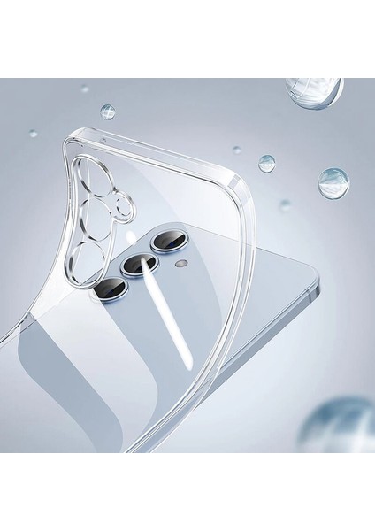 Samsung Galaxy A55 Uyumlu Kılıf Zebana Şeffaf Soft Silikon Kılıf Şeffaf modelleri