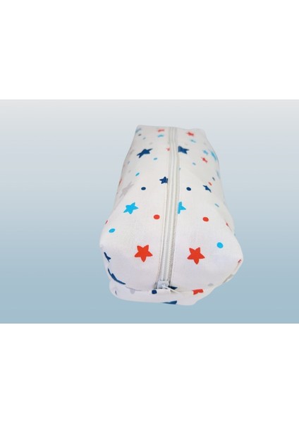Yıldız Desen Pamuklu Kumaş Makyaj Çantası 27 x 12 x 8 cm SYG-YLDZ01 modelleri
