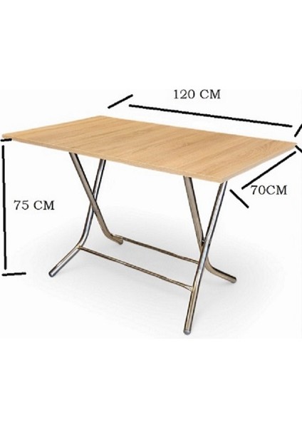 Katlanır Ayaklı 70 x 120 Masa Foldable Leg Table طاولة بأرجل قابلة للطي