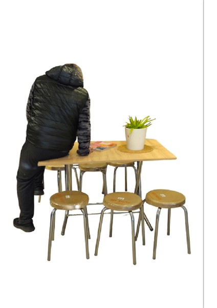 Katlanır Ayaklı 70 x 120 Masa Foldable Leg Table طاولة بأرجل قابلة للطي