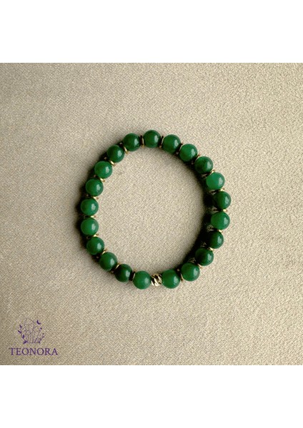 Aventurin & Hematit Doğal Taşlı Bileklik (8mm) modelleri