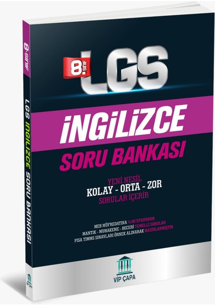 Çapa Yayınları Lgs Ingilizce Soru Bankası