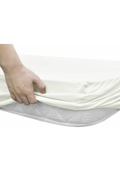 70 x 110+10 cm Pamuk Oyun Parkı Yatağı Için Fitted Alezi