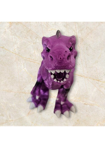 3D T-Rex Dinozor Figür