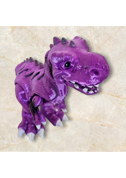 3D T-Rex Dinozor Figür