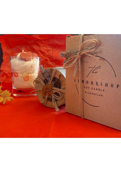 "aşkın Işığı" – Sevgililer Günü Hediyelik Dekoratif Özel Tasarım Papatya Kokulu Mum 250GR ❤️🕯 fırsatları