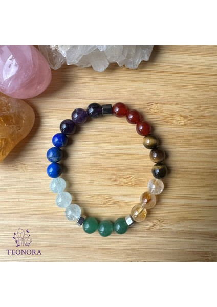 Çakra Bileklik (7 Renk - 8mm)