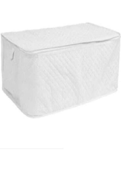 3 Adet Extra Telalı Kaliteli Yorgan Hurcu & 100 x 50 x 50 cm Ölçüde Beyaz modelleri