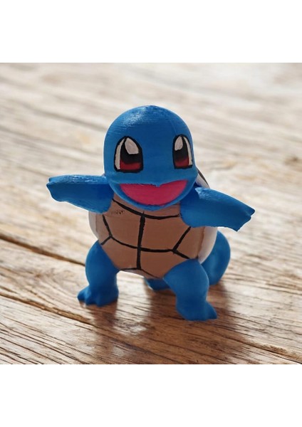 Squirtle Pokemon Dekor Figür Oyuncak