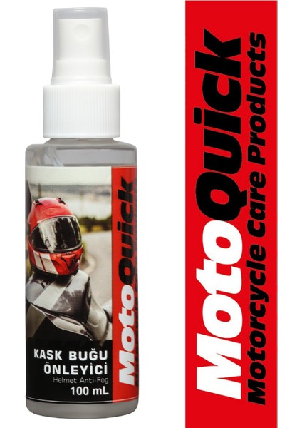 Motoquick Motosiklet Nano Kask Buğu Önleyici Sprey 100 ml