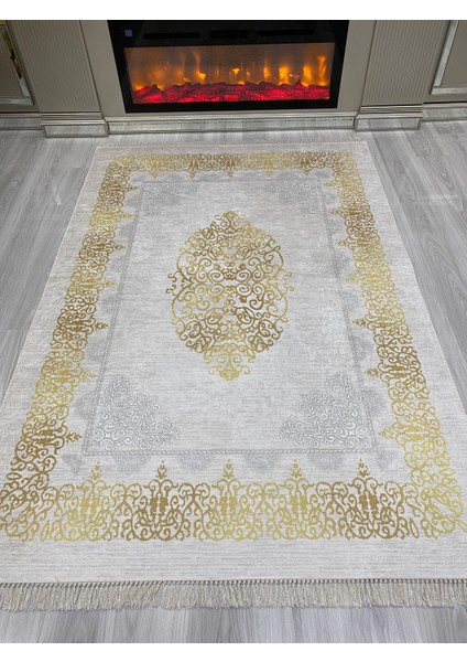 dijital Baskı Yıkanabilir Kaymaz Taban Halı Ince Yazlık Dekoratif Salon ve Oturma Odası Halısı