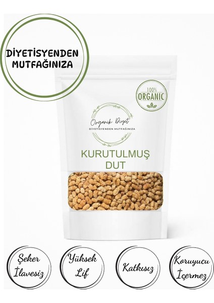 Doğal Dut Kurusu (Şeker İlavesiz)