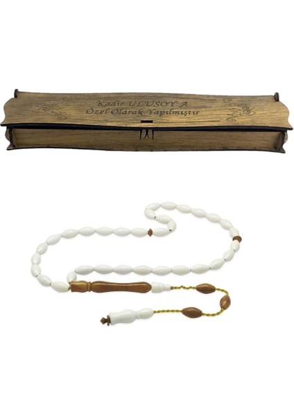 Kişiye Özel Kutulu Beyzi Kesim Sistemli Imamesi Kuka Tasarım Deve Kemiği Tespih