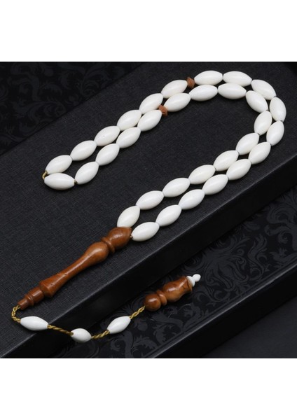 Kişiye Özel Kutulu Beyzi Kesim Sistemli Imamesi Kuka Tasarım Deve Kemiği Tespih fırsatları