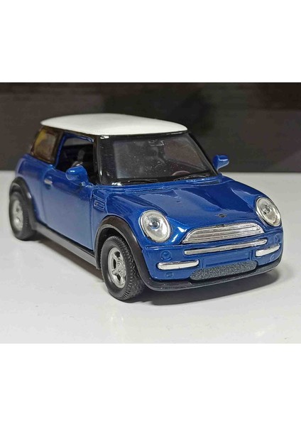 1:32 Ölçek Mini Cooper// Çek - Bırak 12 cm Metal Araba