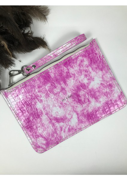 Clutch Çanta Pembe Beyaz fiyatları