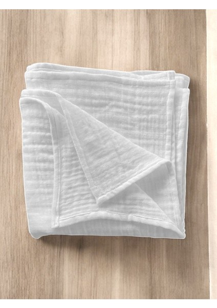 8 Katlı Organik Muslin Yenidoğan Bebek Tulum Seti 8 Parça Hastane Çıkışı Set %100 Pamuk