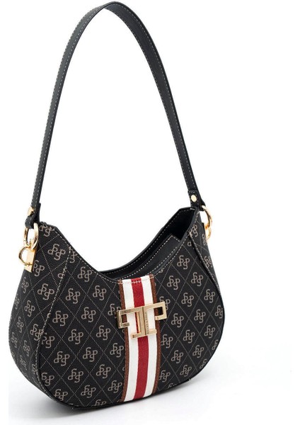 Kadın Çapraz Çanta 1167-45944 Sılver Polo Çapraz Bayan Çantası C178 Füme-Mat Siyah fiyatları