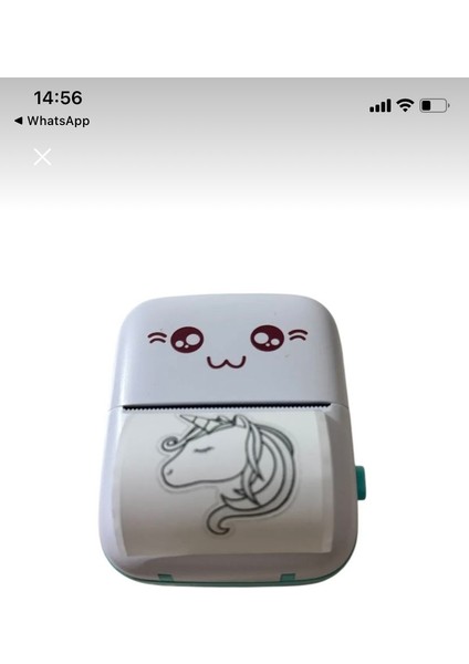 Yapışkanlı Mini Yazıcı Kağıdı Taşınabilir ve 3'lü Paket