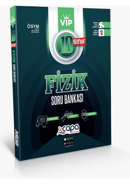 Çapa Yayınları 10. Sınıf Fizik Soru Bankası