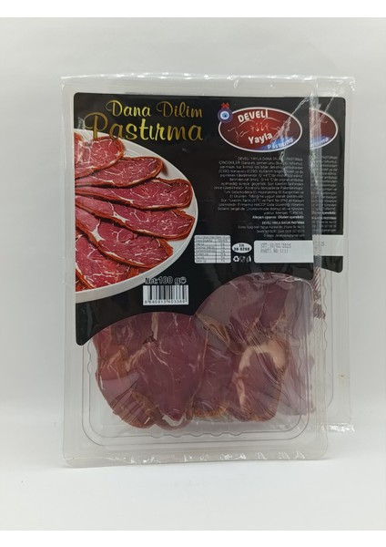 Dana Sırt Çemenli Pastırma 1kg