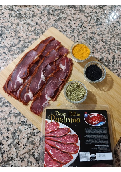 Dana Sırt Çemenli Pastırma 1kg fiyatları