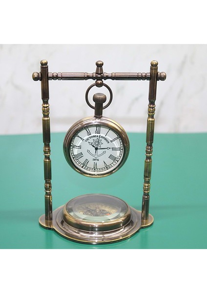 Pirinç Masa Üstü Saat