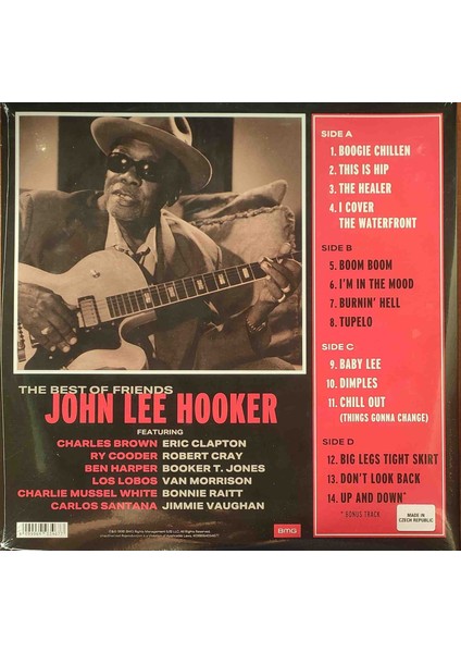 John Lee Hooker - The Best of Friends Plak 2 LP