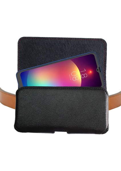 Reeder S19 Max Pro Kılıf Kemer Kılıfı Bele Takılan Çanta Kılıf