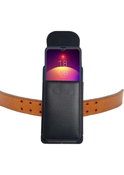 Reeder S19 Max Pro Kılıf Kemer Kılıfı Bele Takılan Çanta Kılıf