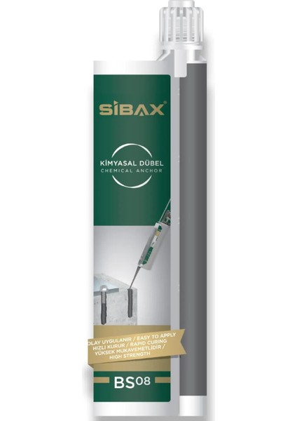 BS08 345 ml Ağır Yüke Dayanıklı Kimyasal Dübel