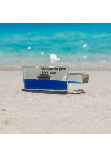 Kişiye Özel Yazılı Batmayan Aşk Gemisi Sevgiliye Hediye indirimleri