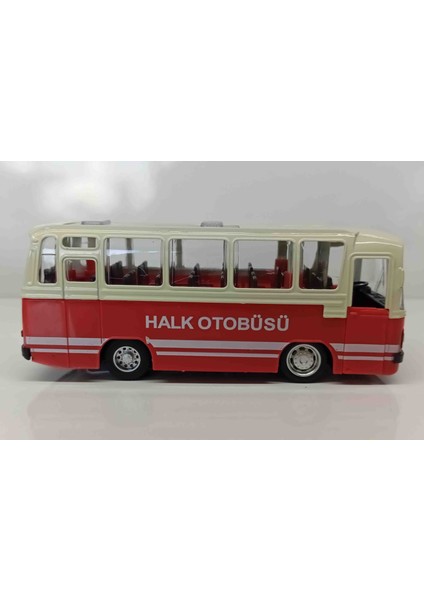 Birlik1:36 Ölçek Mercedes Benz 302 Halk Otobüsü// Sesli Işıklı modelleri