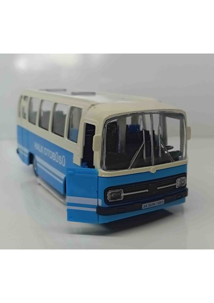 Birlik 1:36 Ölçek Mercedes Benz 302 Halk Otobüsü// Sesli IŞIKLI14 cm