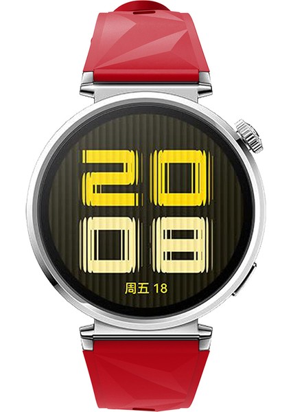 Huawei Gt4 41MM Uyumlu Kordon Tokalı Flexible Terletme Yapmaz Silikon Kayış indirimleri