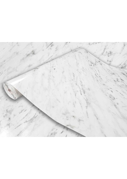 176-2614 Açık Gri Mermer Desen Yapışkanlı Folyo ( 45 cm x 1 mt )