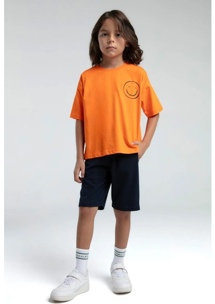 Pamuk Erkek Çocuk Bermuda Takım 3575